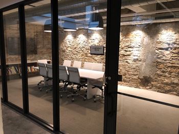 Conference Room In Business Center at 700 Central Apartments, Minneapolis, MN